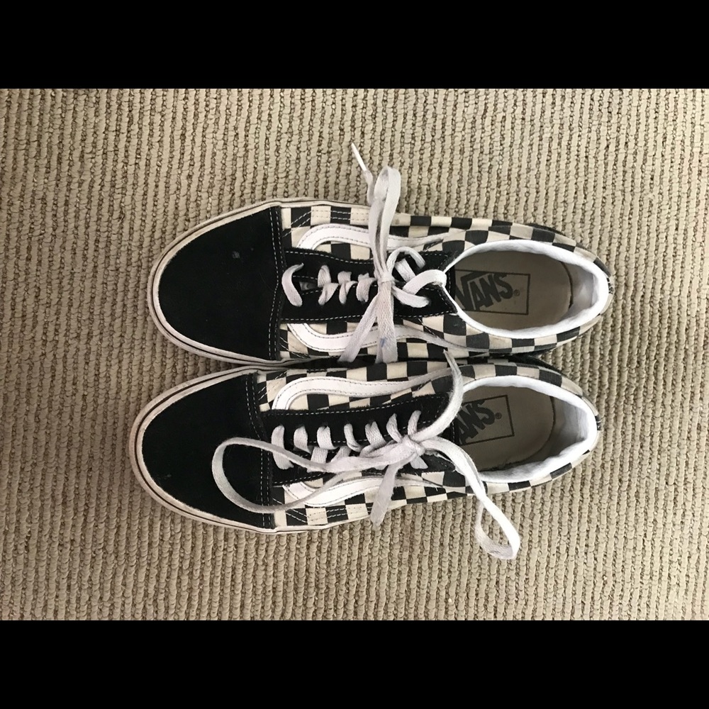 Checkered vans